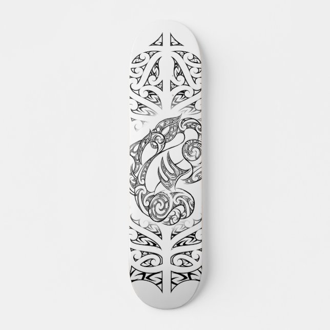Manaia Moko Skateboard (Front)