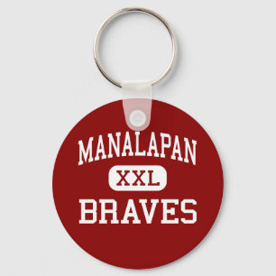 Manalapan - Braves - High - Englishtown New Jersey Key Ring