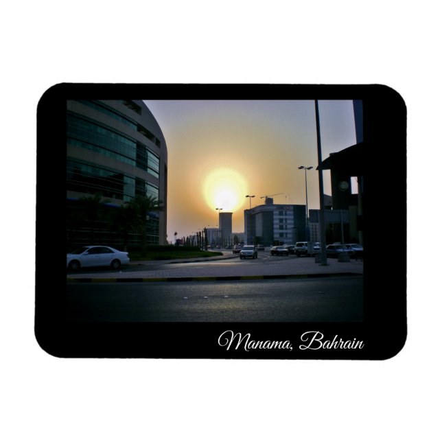 Manama, Bahrain Magnet (Horizontal)