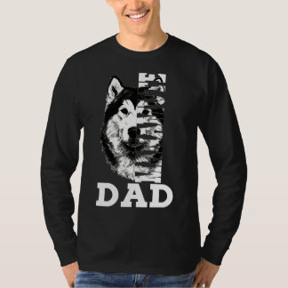 Manamute Dad Husky Dog T-Shirt