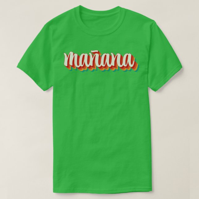 Manana 7 T-Shirt (Design Front)