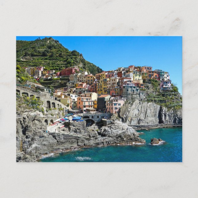 Manarola, Cinque Terre, Italy, Europe - Postcard (Front)