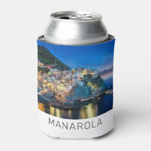 Manarola Cinque Terre La Spezia Italy Panorama Can Cooler