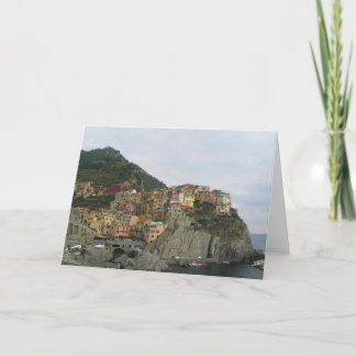 Manarola Italy Card