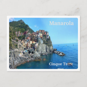MANAROLA - Italy - Cinqueterre - PANORAMA Postcard