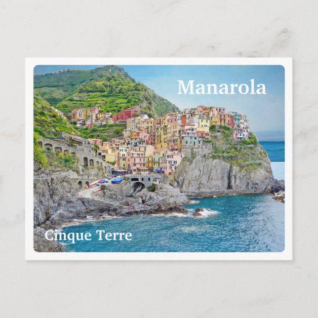 MANAROLA - Italy - CINQUETERRE - views - Postcard (Front)