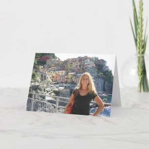 Manarola, Italy Holiday Card
