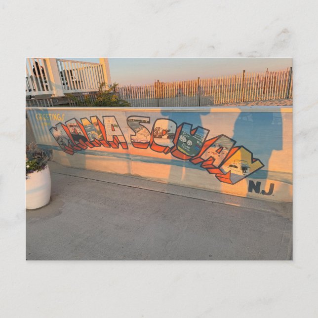 Manasquan New Jersey Postcard (Front)