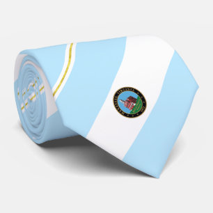 Manassas (Virginia) city flag Neck Tie