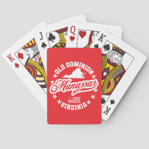 Manassas, Virginia Playing Cards