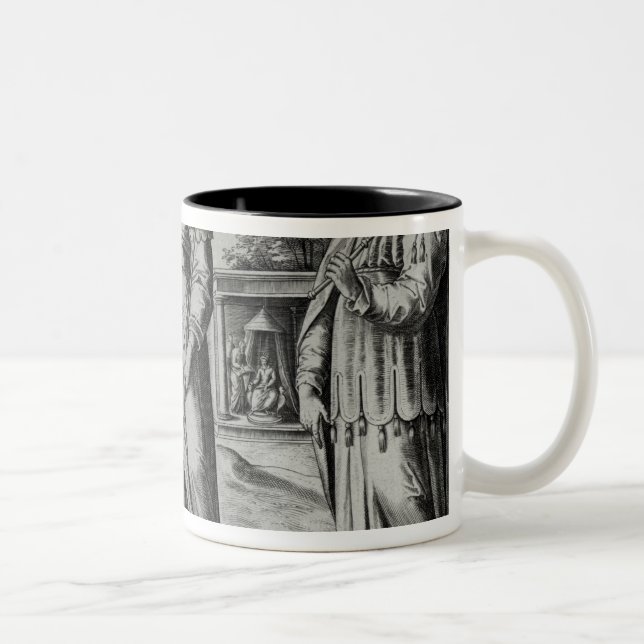 Manasseh  Amon  and Josiah Two-Tone Coffee Mug (Right)