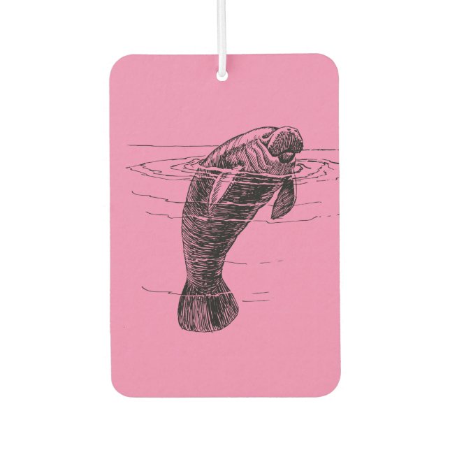 Manatee air freshener (Front)