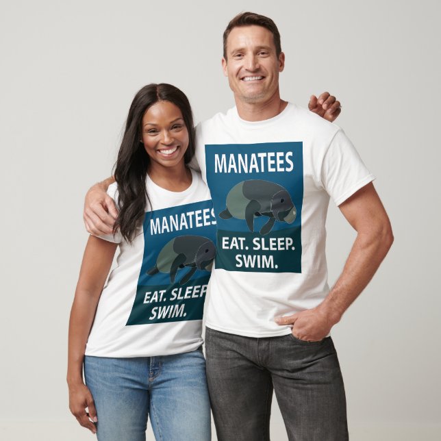 Manatee Aquatic Animal  T-Shirt (Unisex)