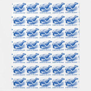 Manatee BFTG Fleece Blanket