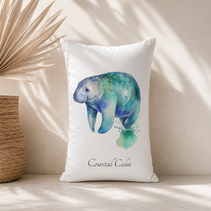 Manatee Cove Coastal Sofa Accent Lumbar Cushion