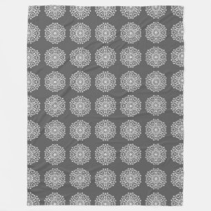 Manatee Mandala Fleece Blanket