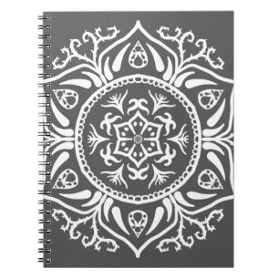 Manatee Mandala Spiral Notebook