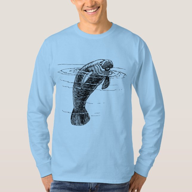 Manatee mens shirt (Front)