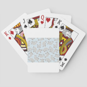 manatee playing cards
