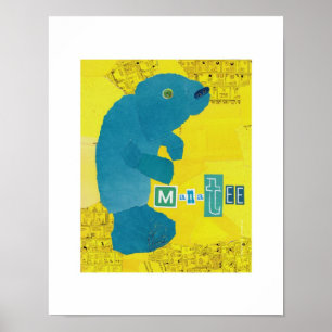 Manatee Print