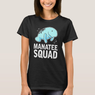 Manatee Rescue Squad Crew Costume Cute Animal Sea  T-Shirt