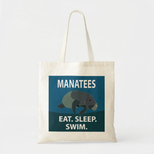 Manatee Sea Cow Animal Manatee Tote Bag