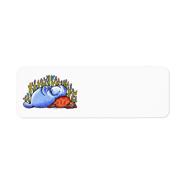 Manatee Sea Turtle Slumber Party (Front)
