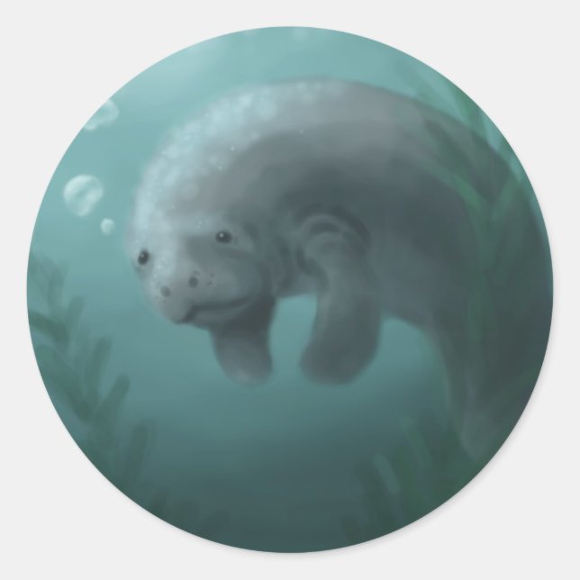 Manatee Sticker (Front)