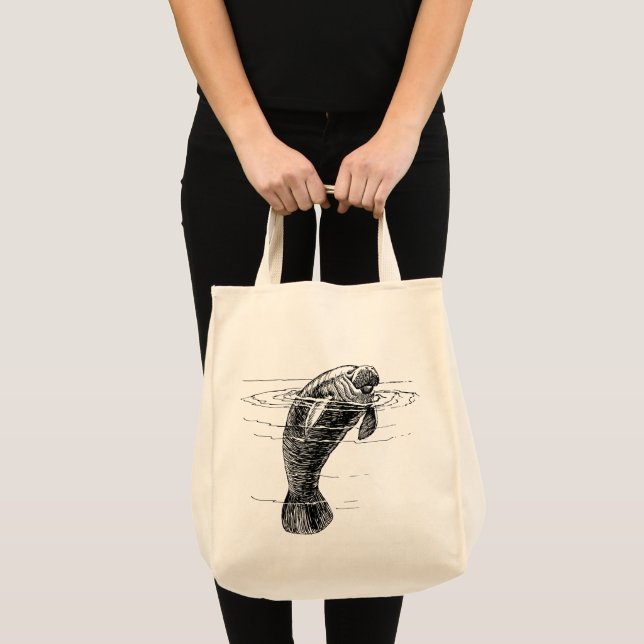 Manatee  tote bag (Front (Product))