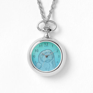 Manatee Watch Necklace