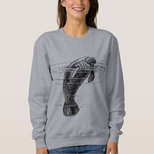 Manatee woman's sweatshirts