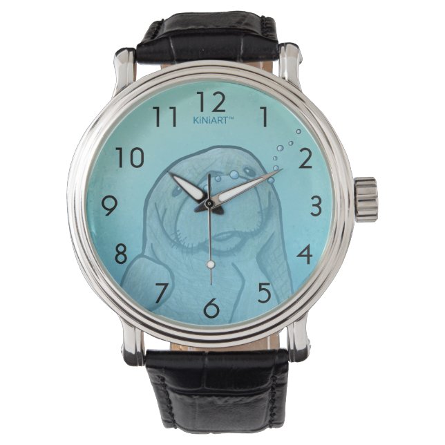 Manatee Wrist Watch (Front)