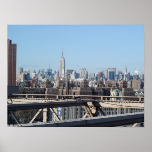 Manattan Skyline Poster