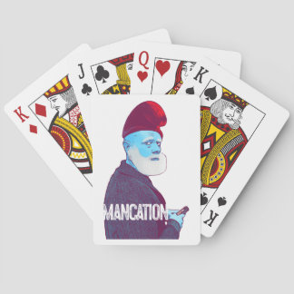 Mancation 2018 playing cards
