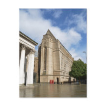 Manchester architecture postcard
