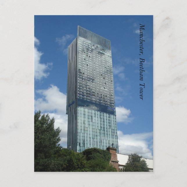 Manchester, Beetham Tower Postcard (Front)