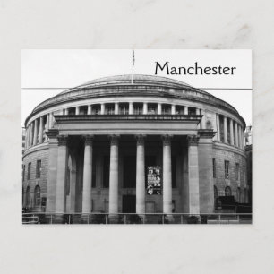 Manchester Central Library Postcard