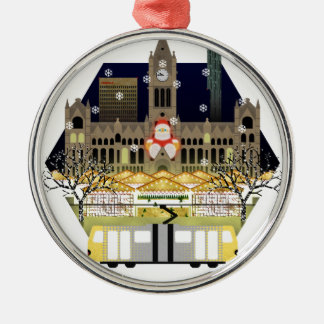 Manchester Christmas Markets Metal Tree Decoration