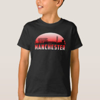 Manchester City Cityscape Skyline Funny Gift Idea