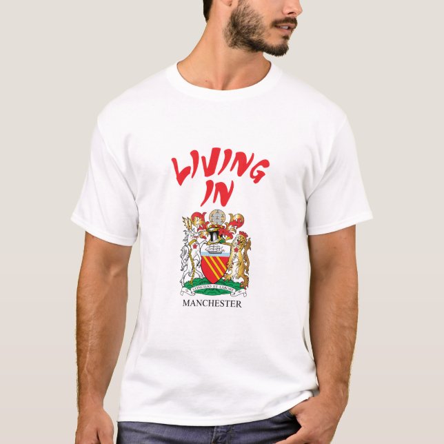 Manchester coat of arms T-Shirt (Front)