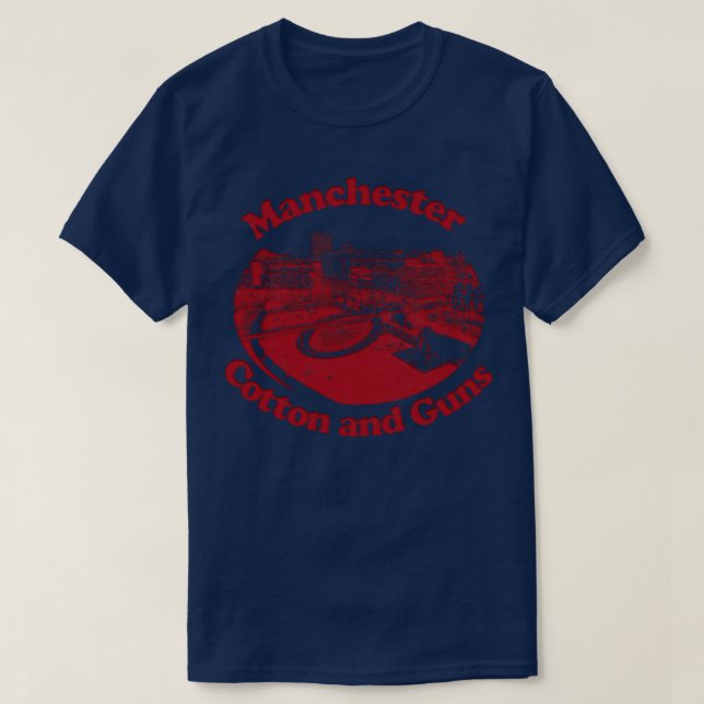 Manchester Cotton And Guns Alan Partridge Fan Quot T-Shirt (Design Front)