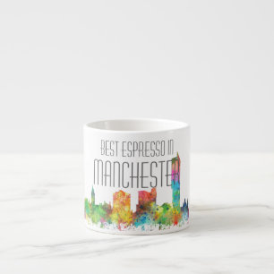 MANCHESTER ENGLAND SKYLINE ESPRESSO CUP