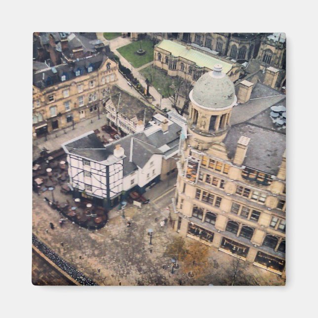 Manchester Exchange Square Magnet (Front)