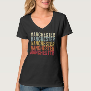 Manchester Georgia Manchester GA Retro Vintage Tex T-Shirt