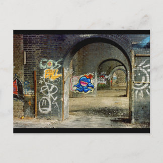 Manchester Graffiti Postcard