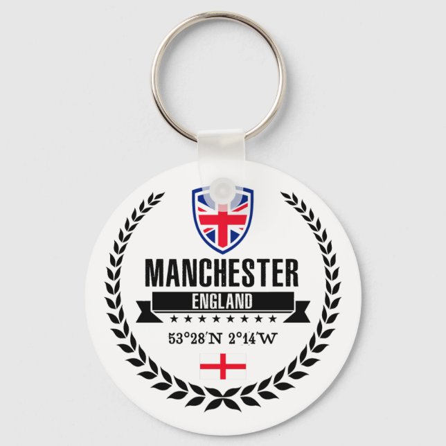 Manchester Key Ring (Front)