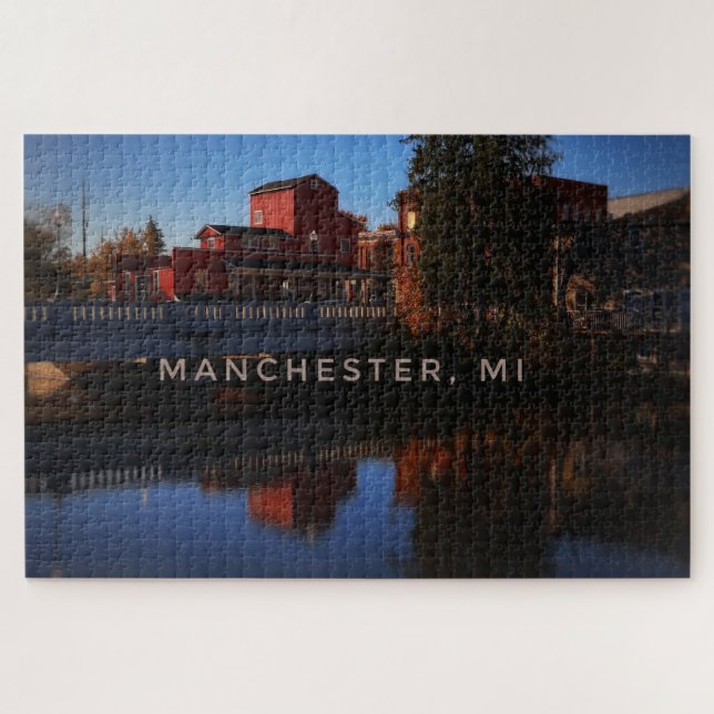 Manchester Michigan Puzzle (Horizontal)