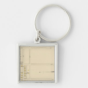 Manchester, NH, Ward 6 Key Ring
