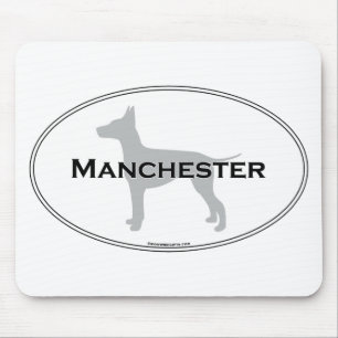 Manchester Oval Mouse Pad