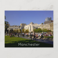 Manchester Piccadilly Gardens Postcard